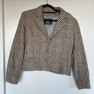 Burberry cropped blazer